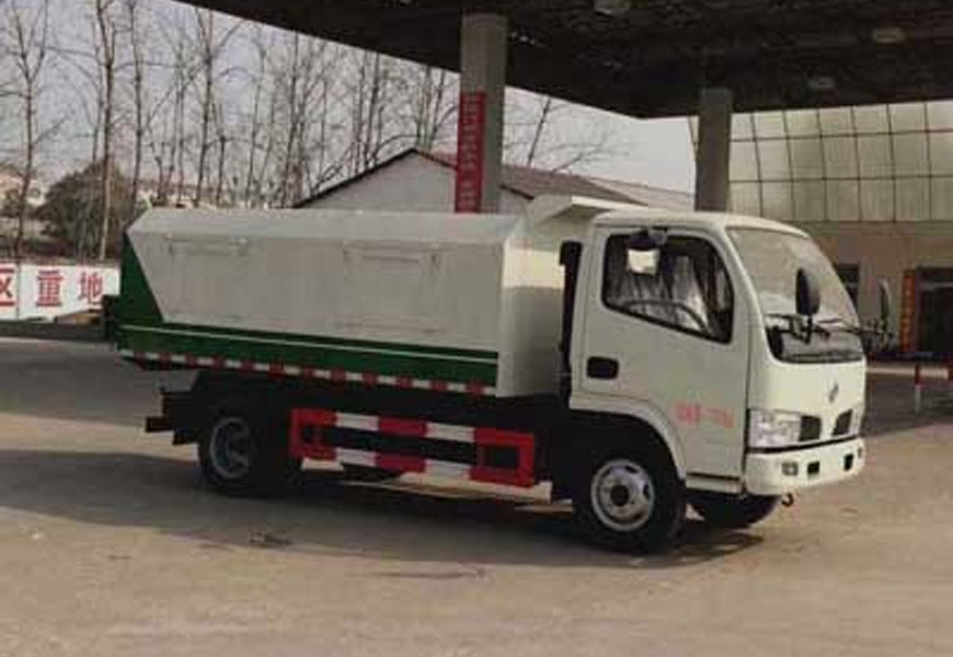 國(guó)五東風(fēng)5方廂式垃圾車